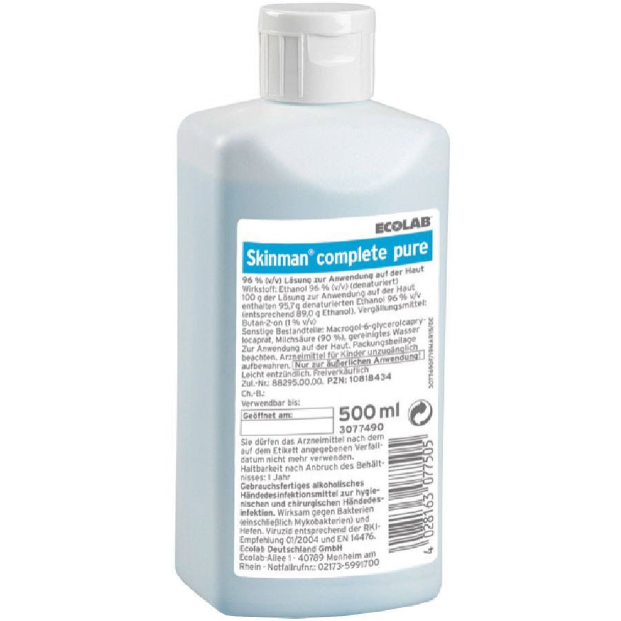 Ecolab Skinman complete pure 500ml
