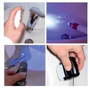 Glow Check Hygienekontrolle Test