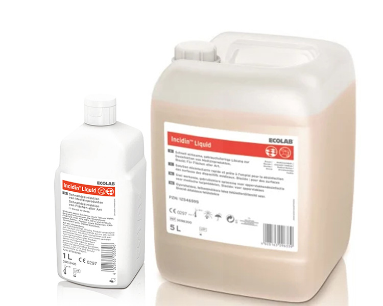 Ecolab Incidin Liquid -Schnelldesinfektionsmittel 1 L spenderflasche
