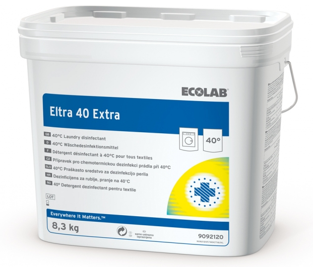 ECOLAB Eltra 40 extra Desinfektionswaschmittel 40°C Wäschedesinfektionsmittel