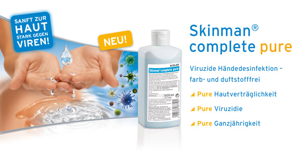 Ecolab skinman complete pure