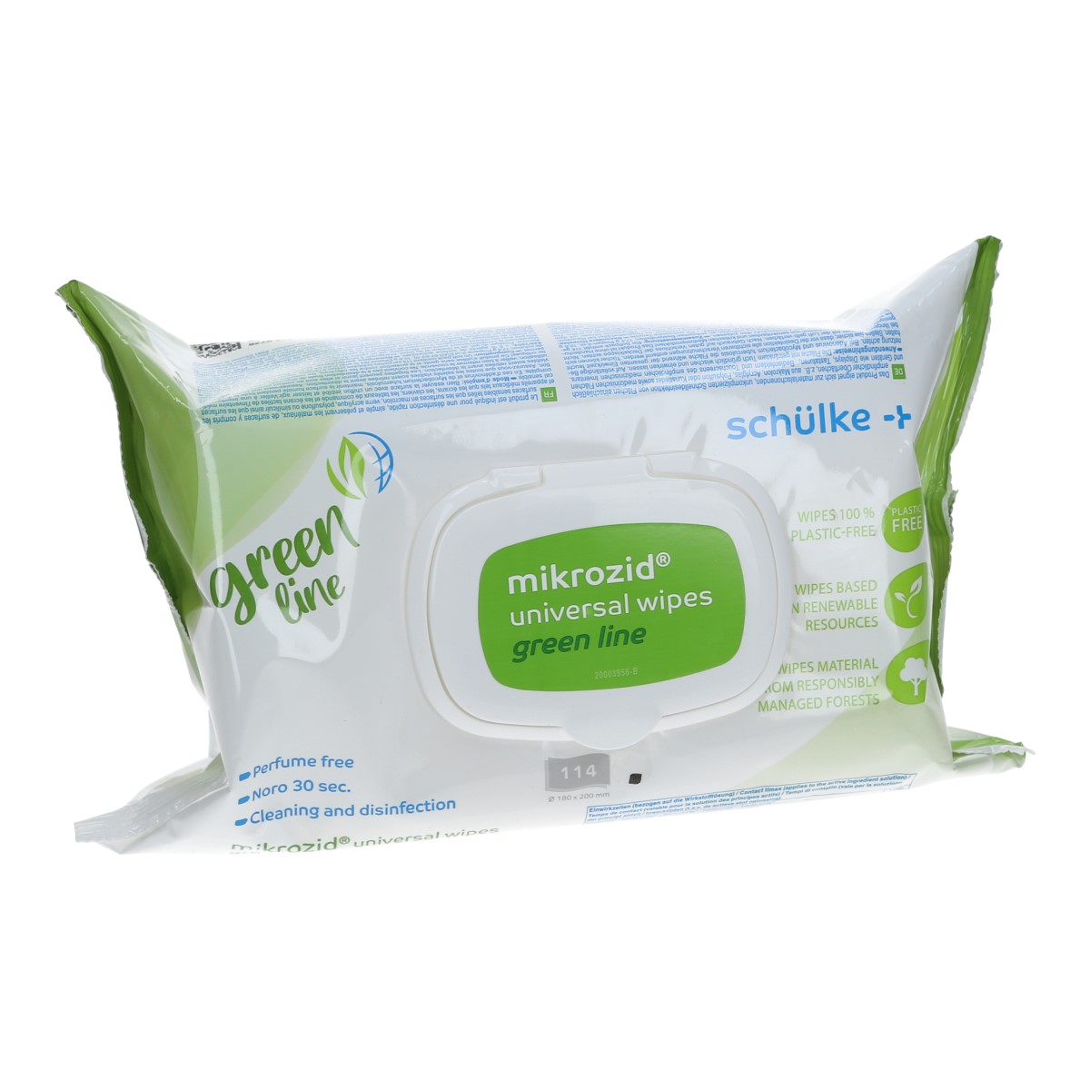 Schülke Desinfektionstücher Mikrozid universal wipes premium green line Flächendesinfektion 