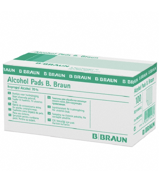 Alcohol Pads B-Braun Desinfektionstuecher Alkoholtupfer