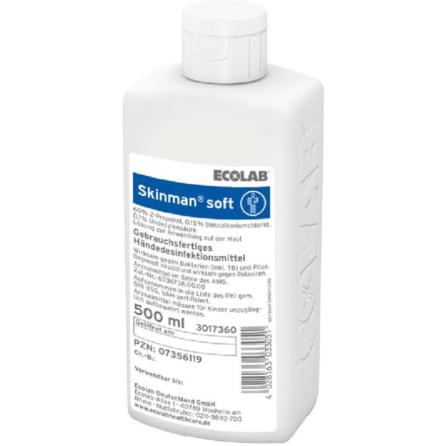 Ecolab Skinman soft 500ml zur Handdesinfektion