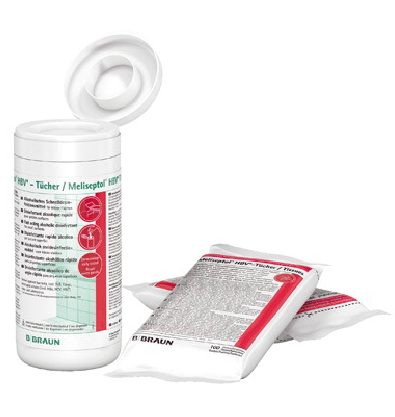 Braun Meliseptol HBV-Tücher Box