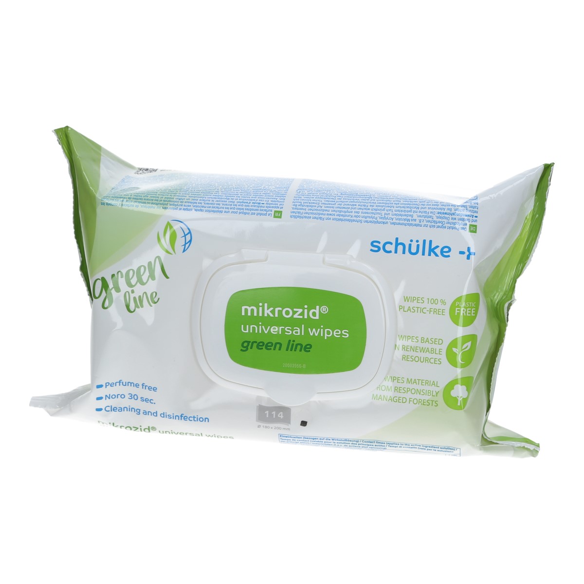 schülke mikrozid universal wipes green line premium Reinigungstuch