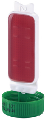 mikrocount TPC/E Keimindikator Röhrchen unten rot