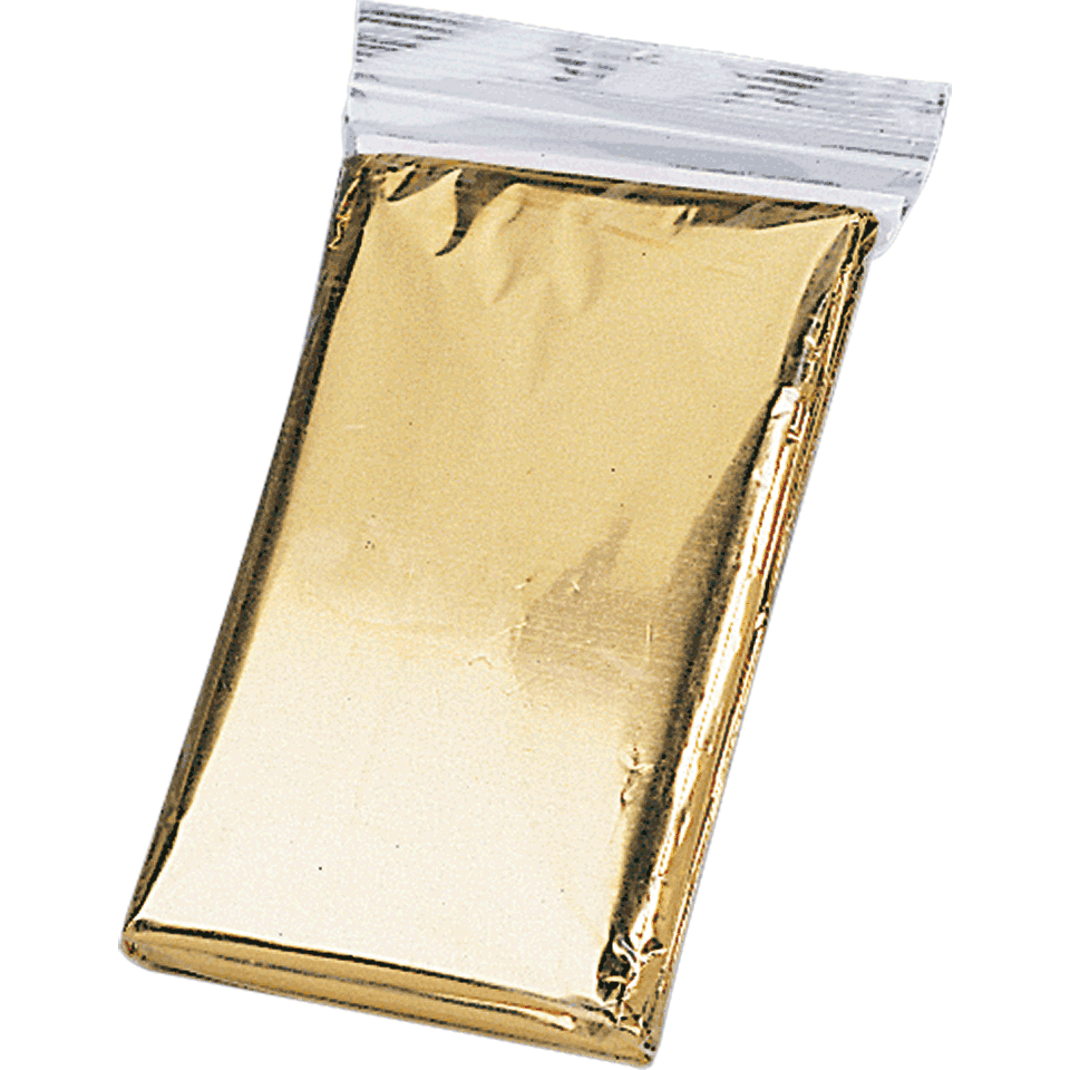 Rettungsdecke silber-gold 210 x 160 cm